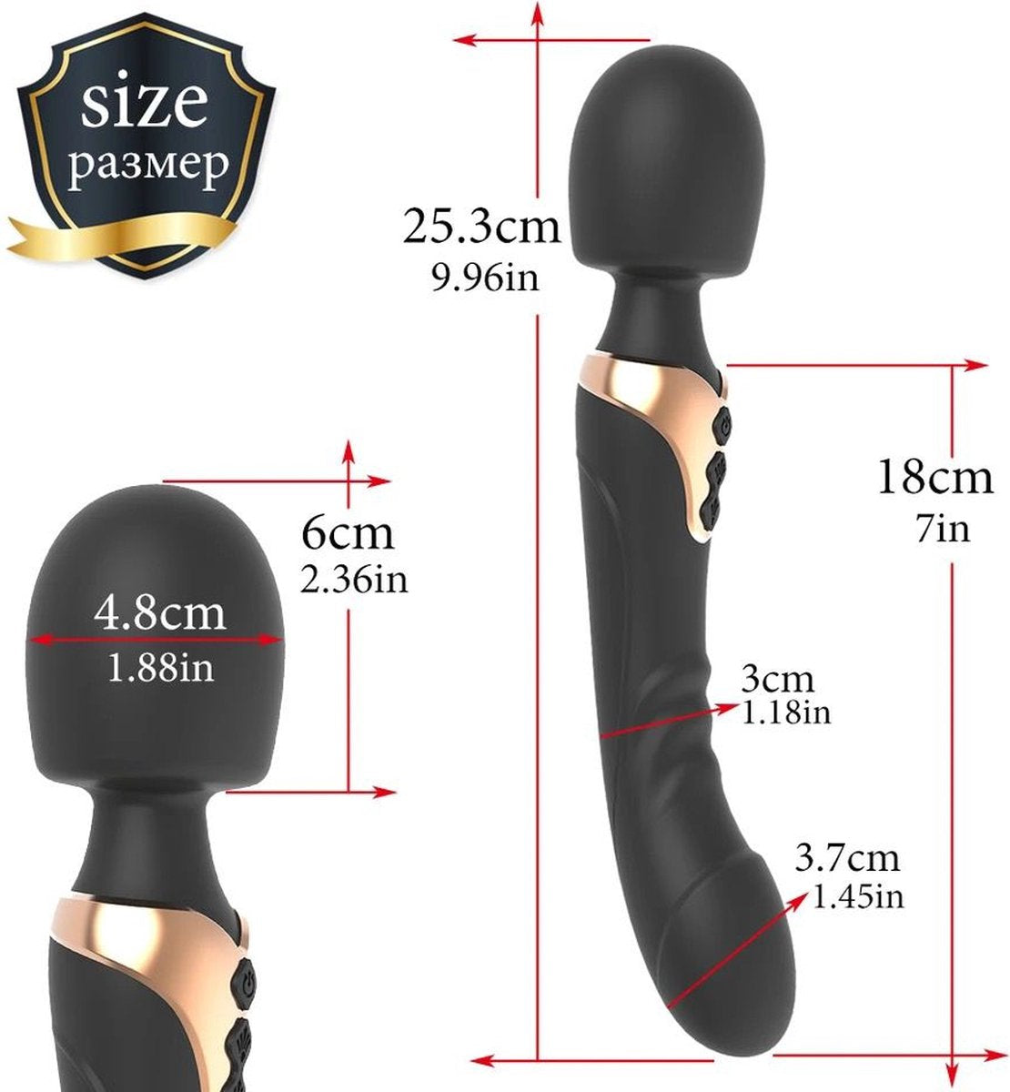 Only toys 2 in 1 Vibrator